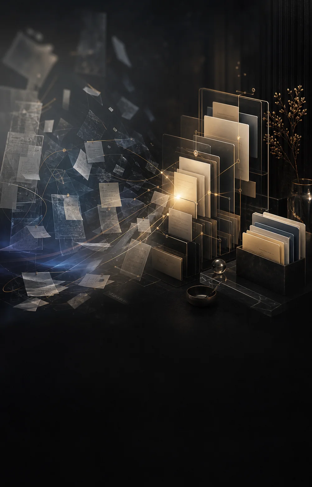 Scattered information becoming a clear and organised AI assistant